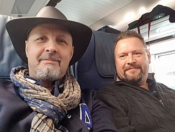Februari 2018 - onderweg naar SKAI England - Sandy